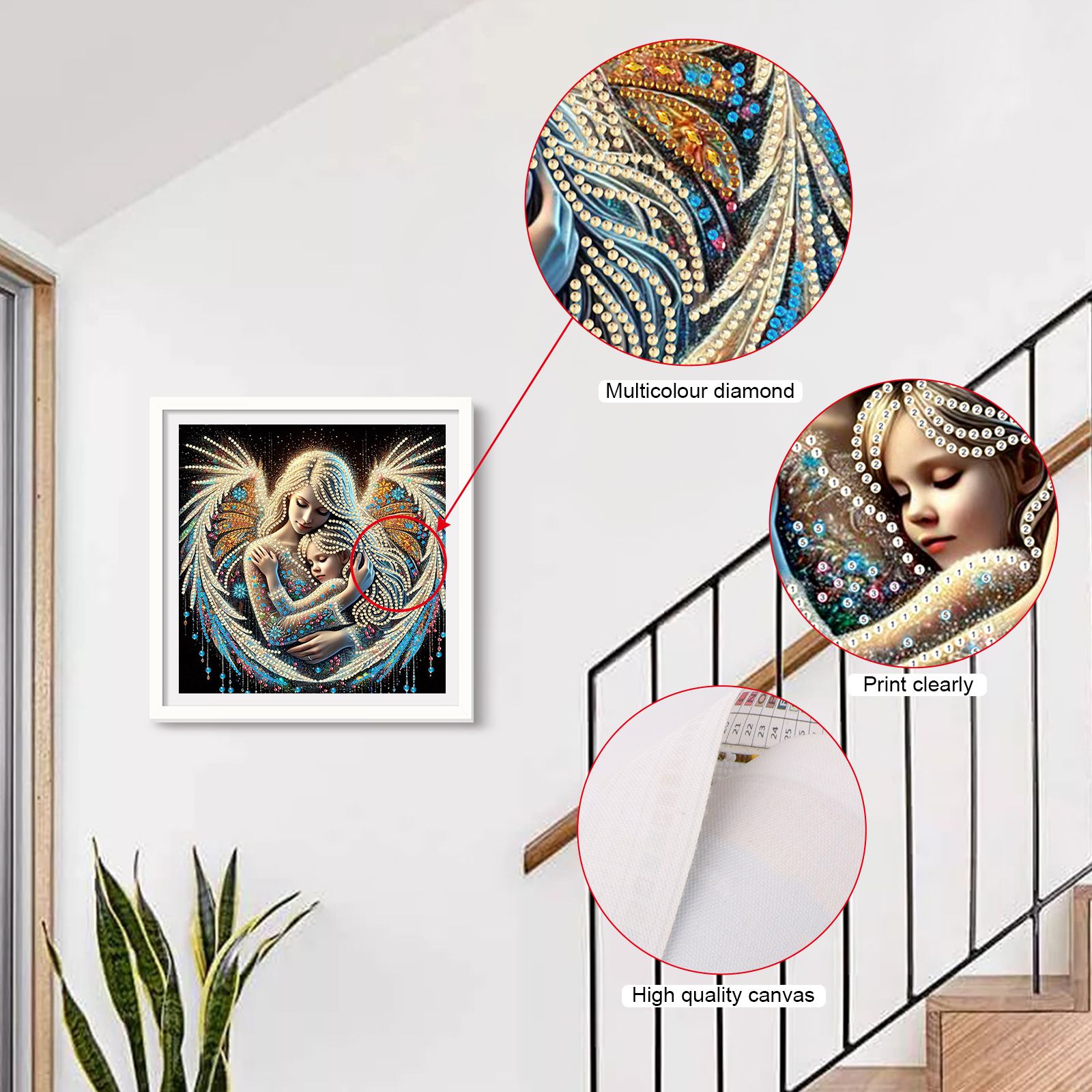 5D DIY Diamond Painting Kit An - Art Craft Home บทวิจารณ์และราคา