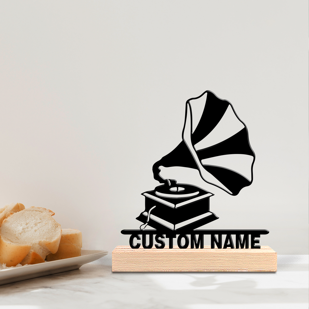 1pc Creative Gramophone Custom - Letter S Art Craft บทวิจารณ์และราคา
