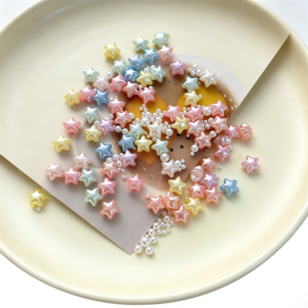 50pcs Macaron Shimmer Star Hea - Art Craft Love บทวิจารณ์และราคา