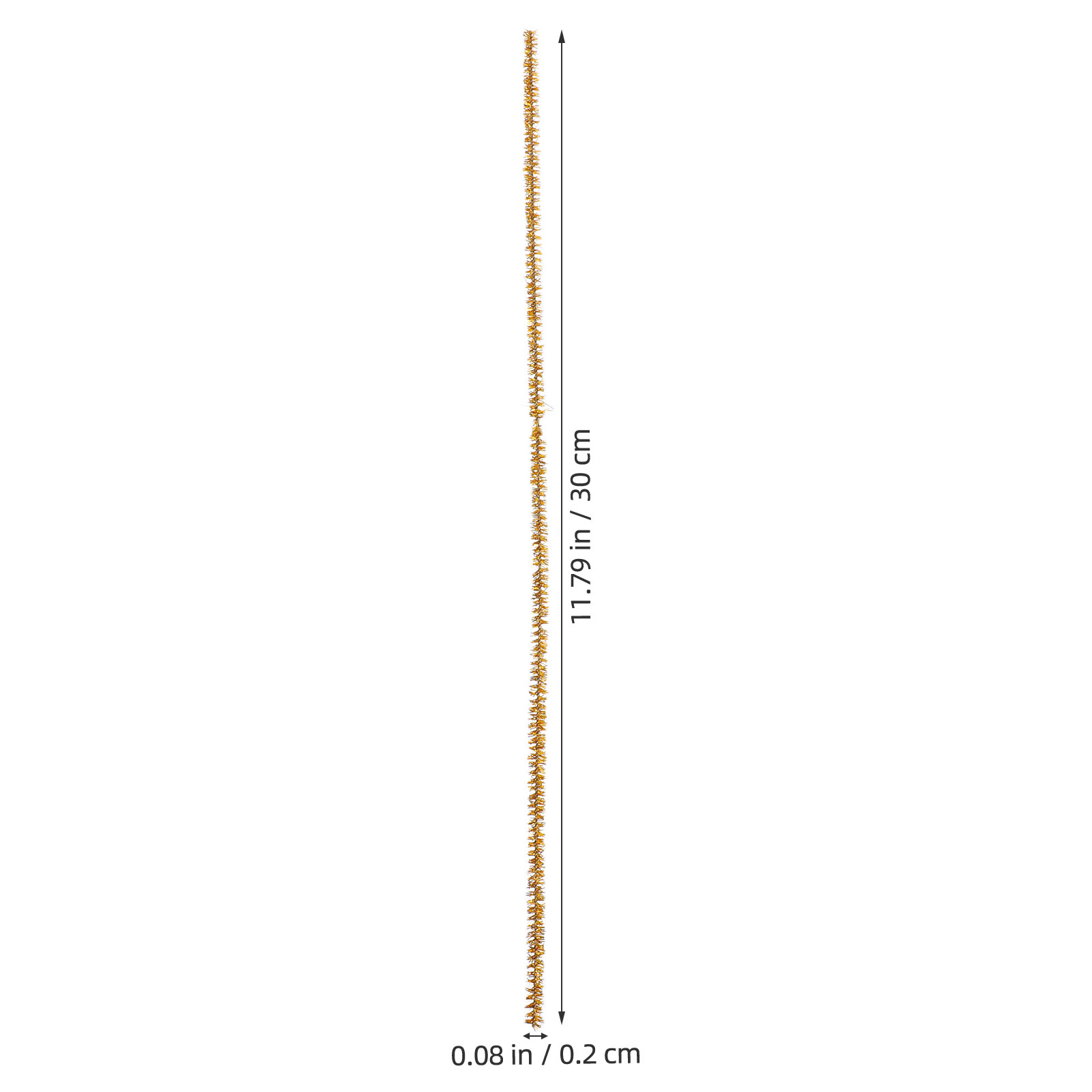 100Pcs Shiny Gold Glitter Pipe - Art Craft Project บทวิจารณ์และราคา