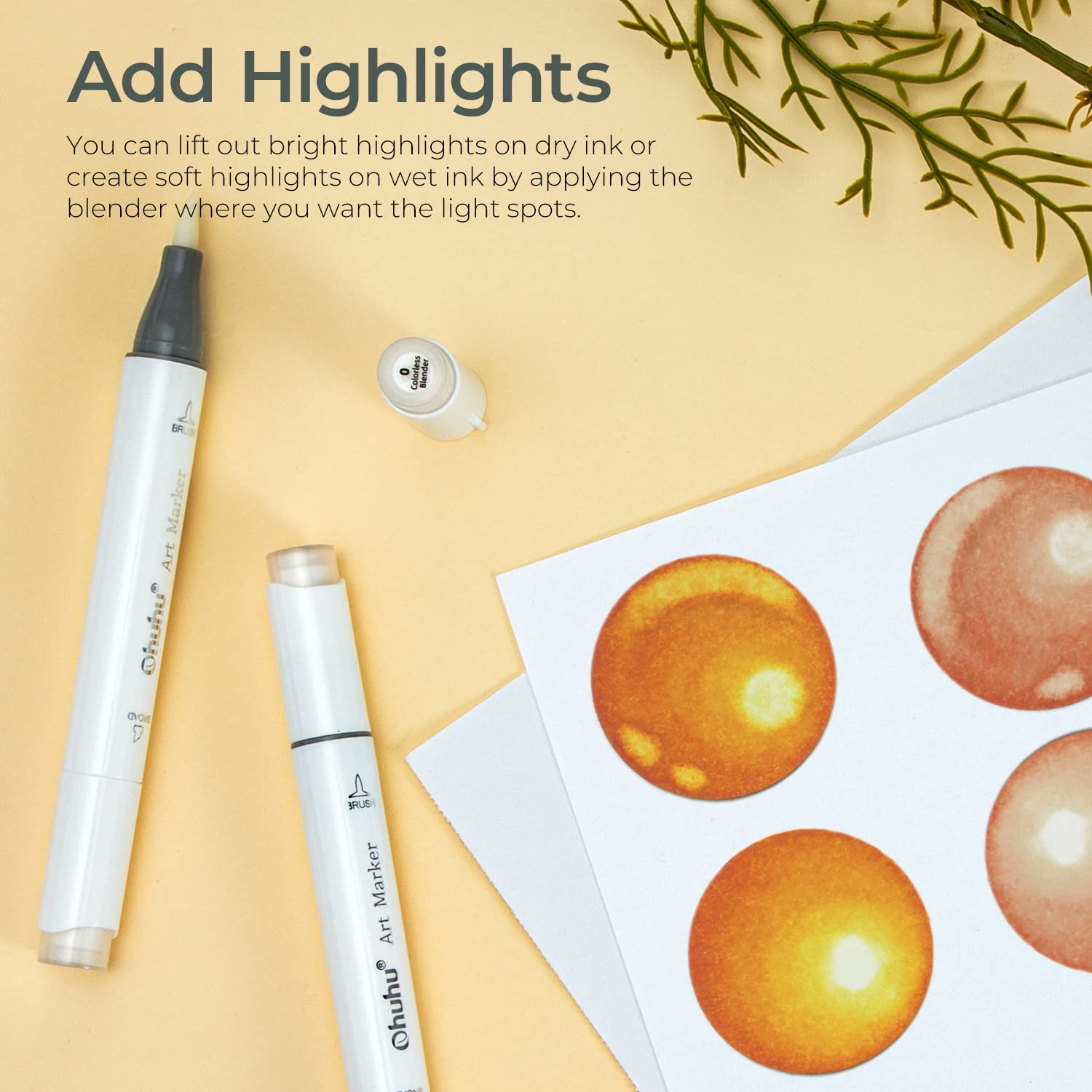 Ohuhu Honolulu Colorless Blend - Art Craft Blend บทวิจารณ์และราคา