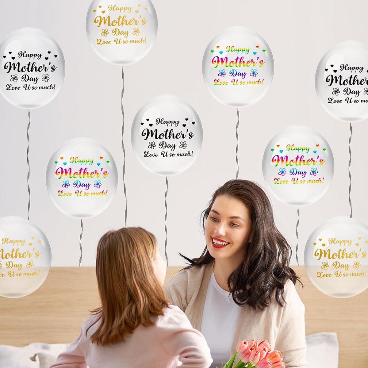 Mother’s Day Party Balloon Sti - Art And Craft For Mother'S Day บทวิจารณ์และราคา