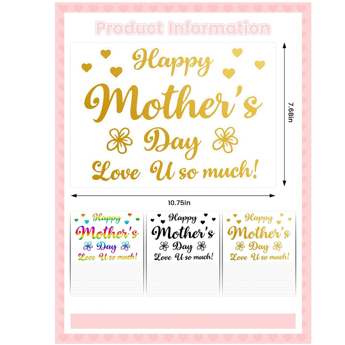 Mother’s Day Party Balloon Sti - Art And Craft For Mother'S Day บทวิจารณ์และราคา