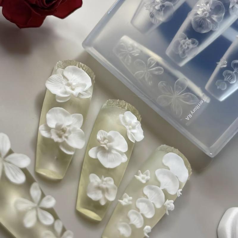 3D Transparent Silicone Nails  - Art Craft Template บทวิจารณ์และราคา