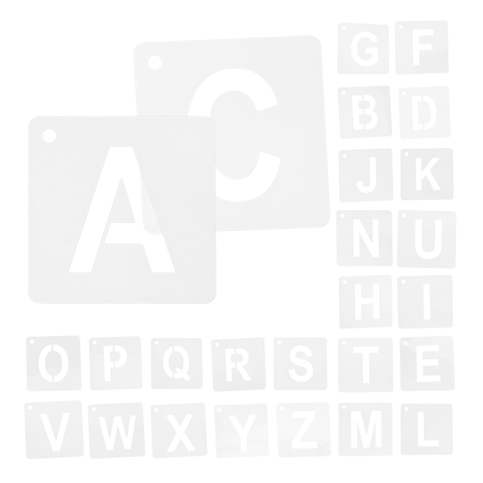 1Set Reusable Plastic Letter S - Letter S Art Craft บทวิจารณ์และราคา