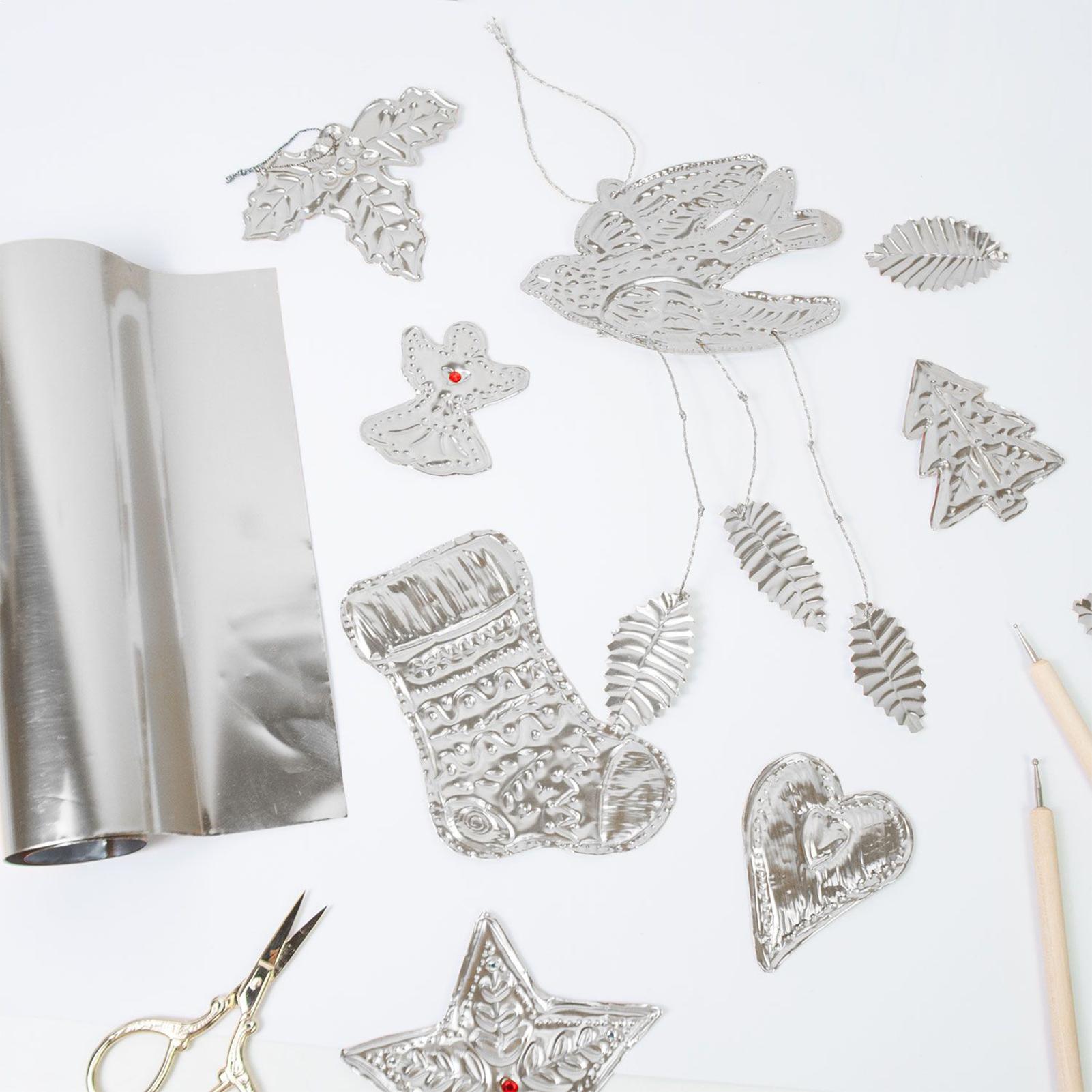 Aluminum Foil Craft Sheets 10  - Art Craft Project บทวิจารณ์และราคา