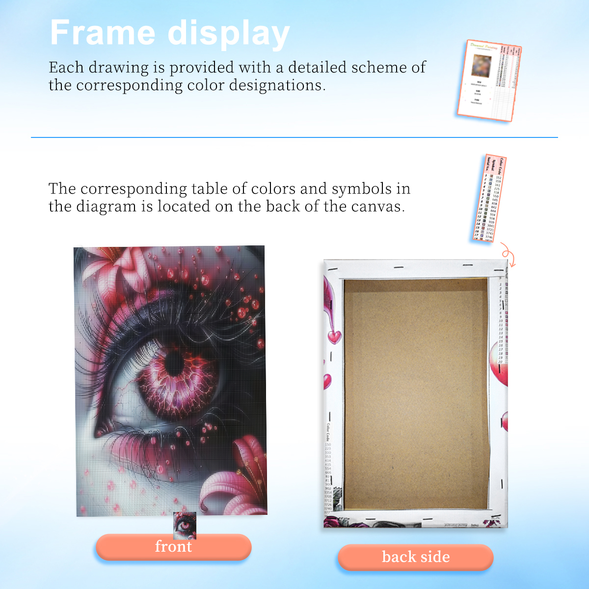 RUOPOTY Red Pupils Diamond Pai - Art Craft Ideas With Paper บทวิจารณ์และราคา