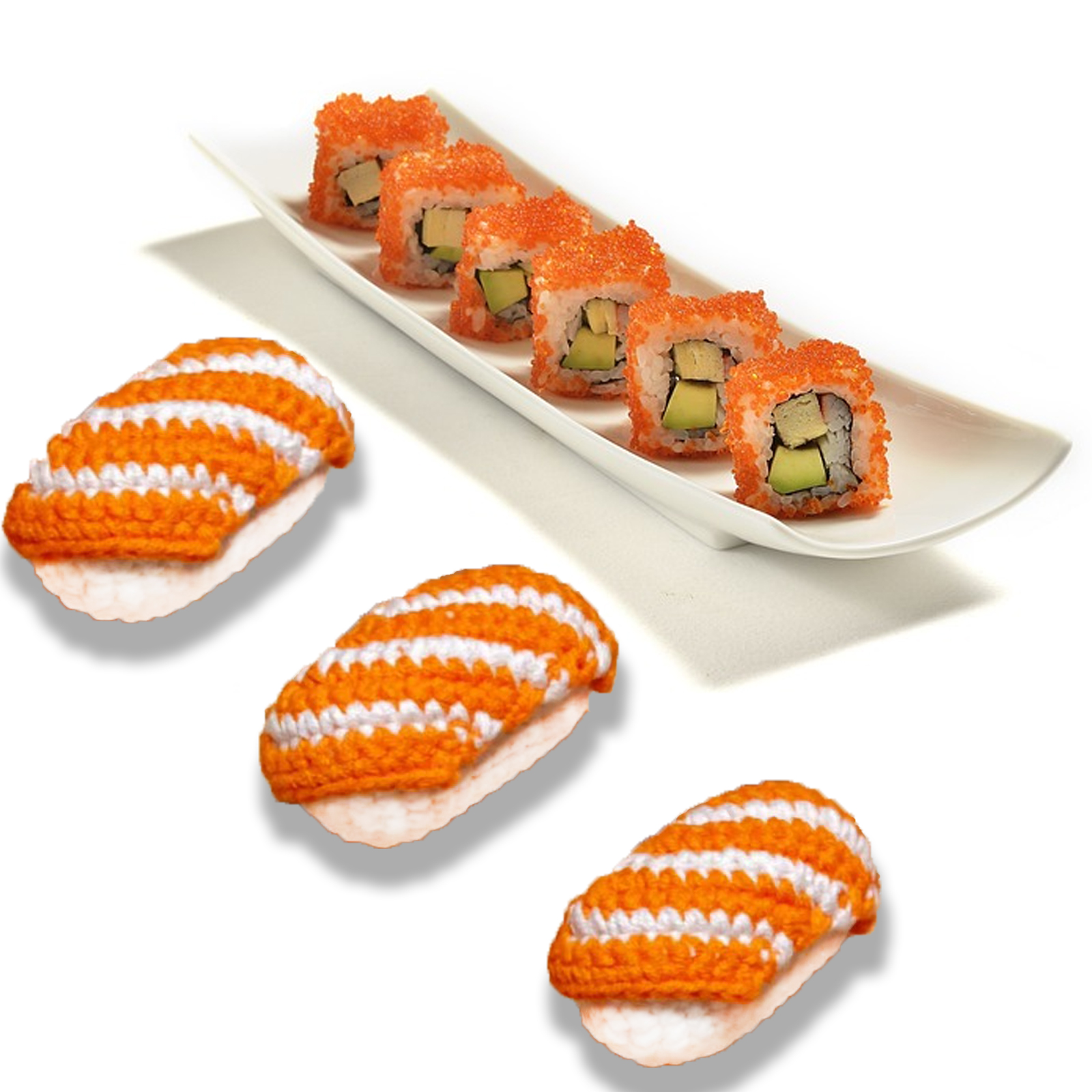 YAMAXIN 2PC Sushi-Themed Croch - Art Craft Project บทวิจารณ์และราคา