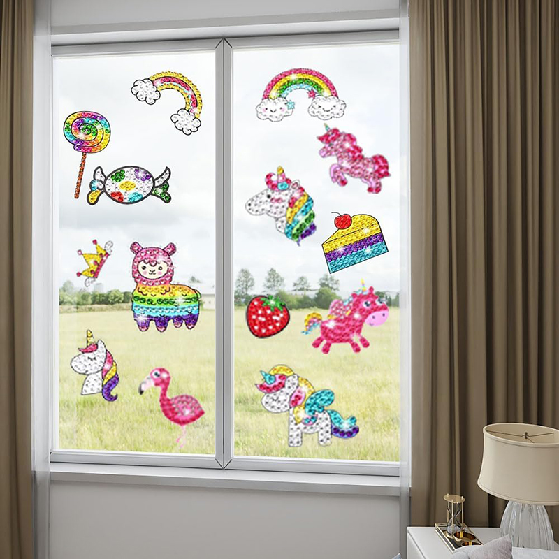 Make Diamond Stickers Kids 5D  - Art Craft Ideas With Paper บทวิจารณ์และราคา