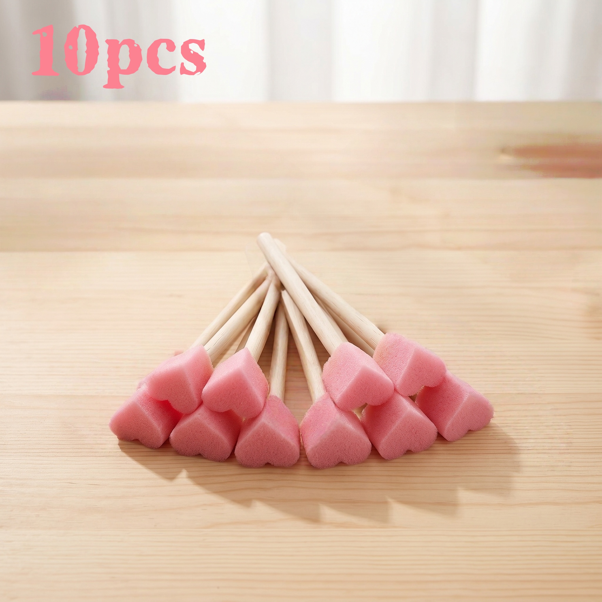 Heart Shape Sponge Painting Br - Art Craft Love บทวิจารณ์และราคา