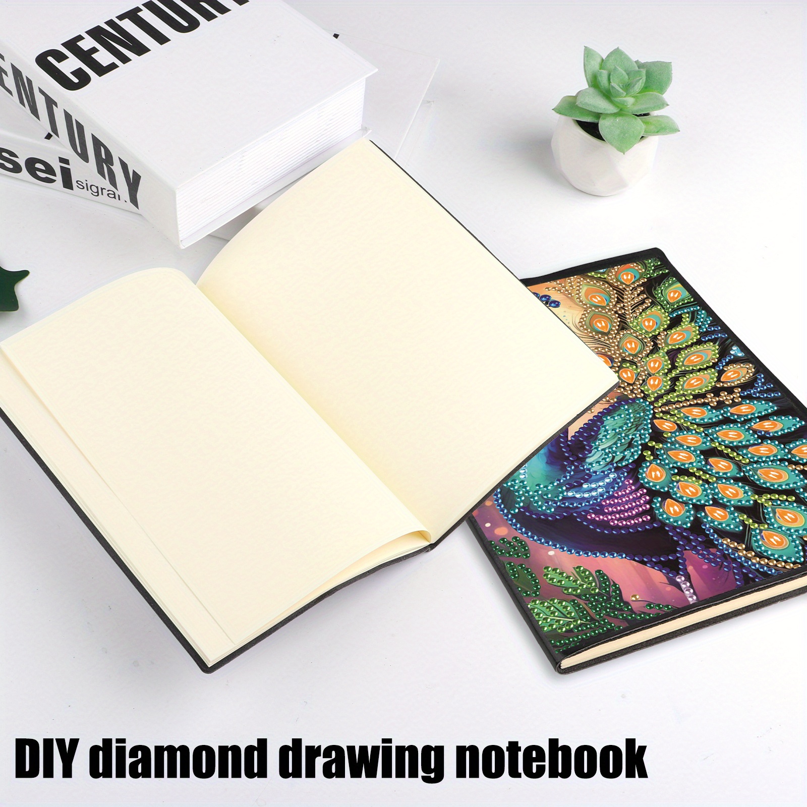 5D DIY Special Shape Diamond A - Art Craft Notebook บทวิจารณ์และราคา