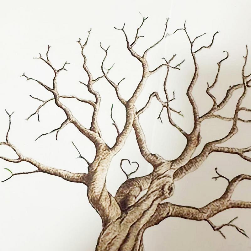 Wedding Fingerprint Tree Paint - Art Craft Love บทวิจารณ์และราคา