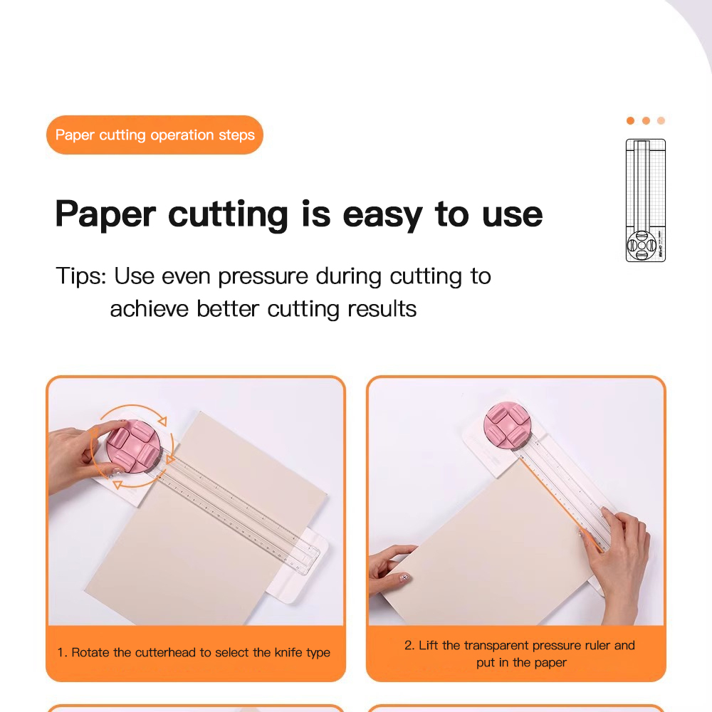 1pcs Mini Paper Trimmer Paper  - Art Craft Home บทวิจารณ์และราคา