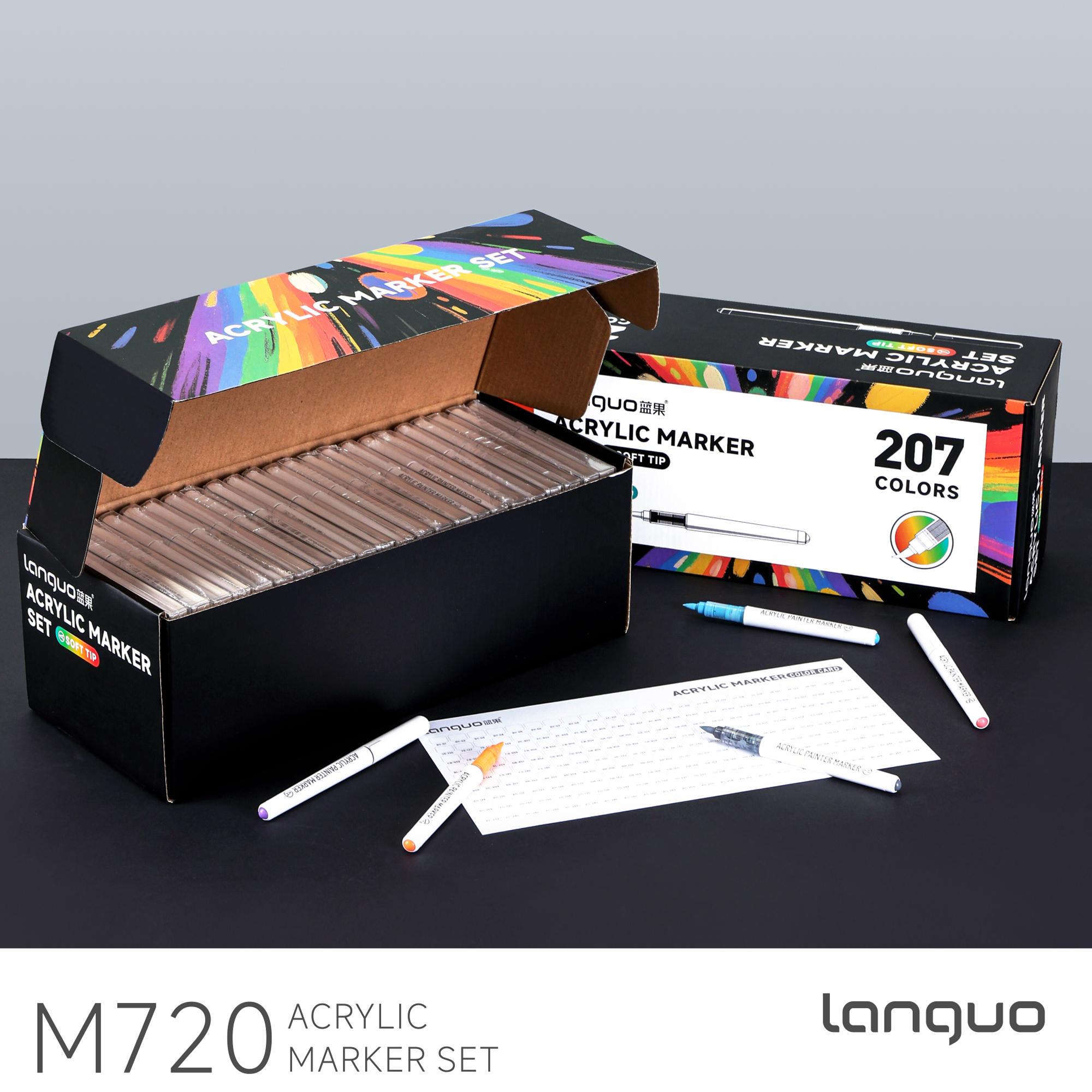 207 Colors/Set Acrylic Paint A - Art Craft Notebook บทวิจารณ์และราคา