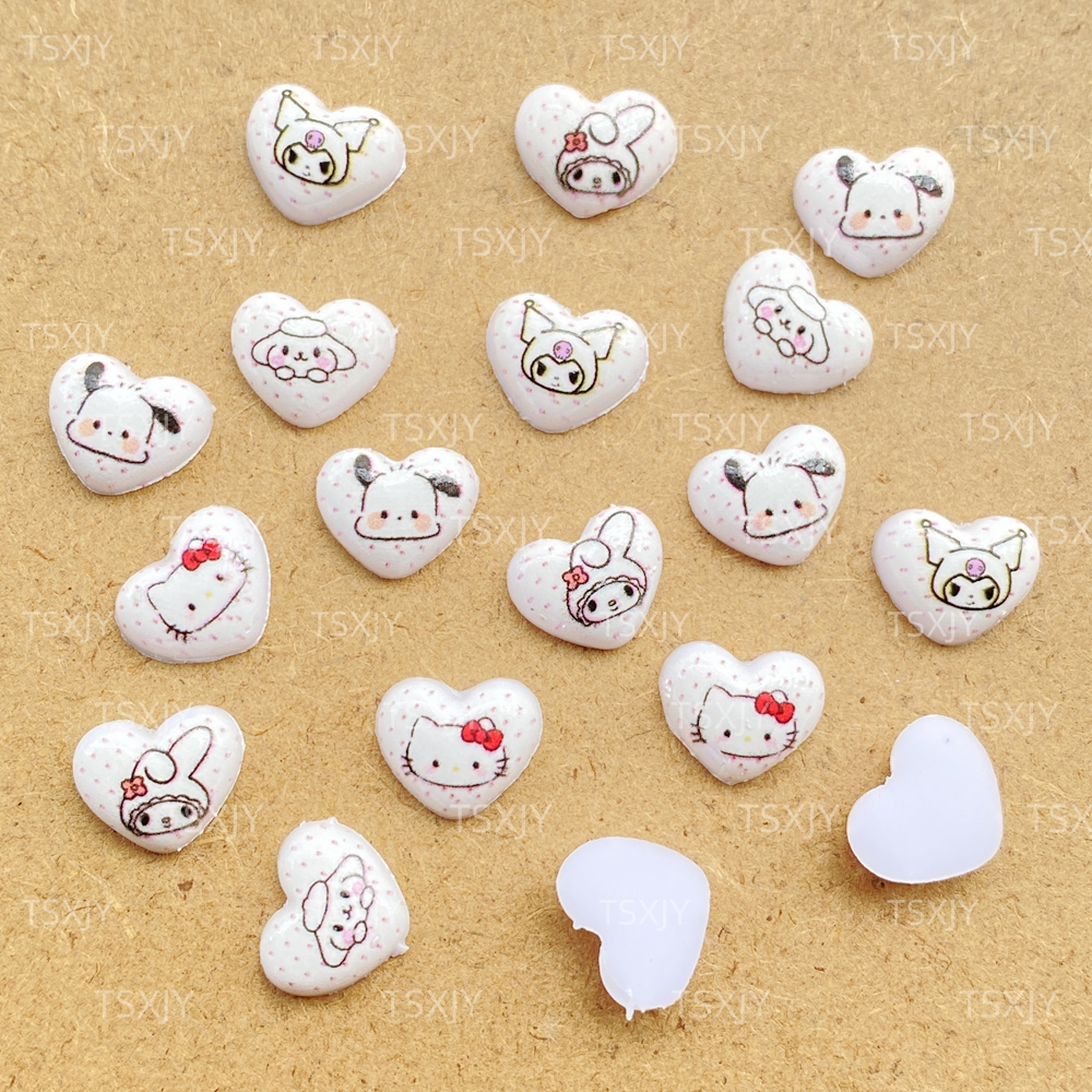50PCS Mini Cartoon Heart Shape - Art Craft Rabbit บทวิจารณ์และราคา