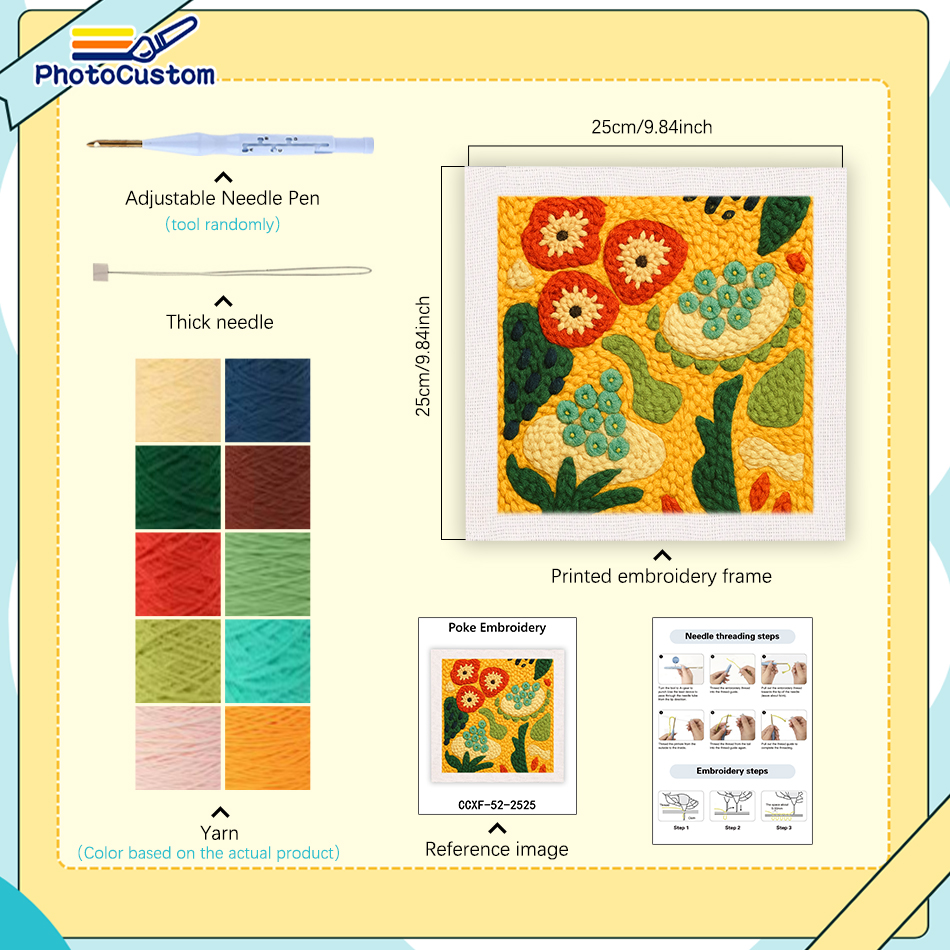 PhotoCustom Zebra Punch Needle - Art Craft Ideas With Paper บทวิจารณ์และราคา