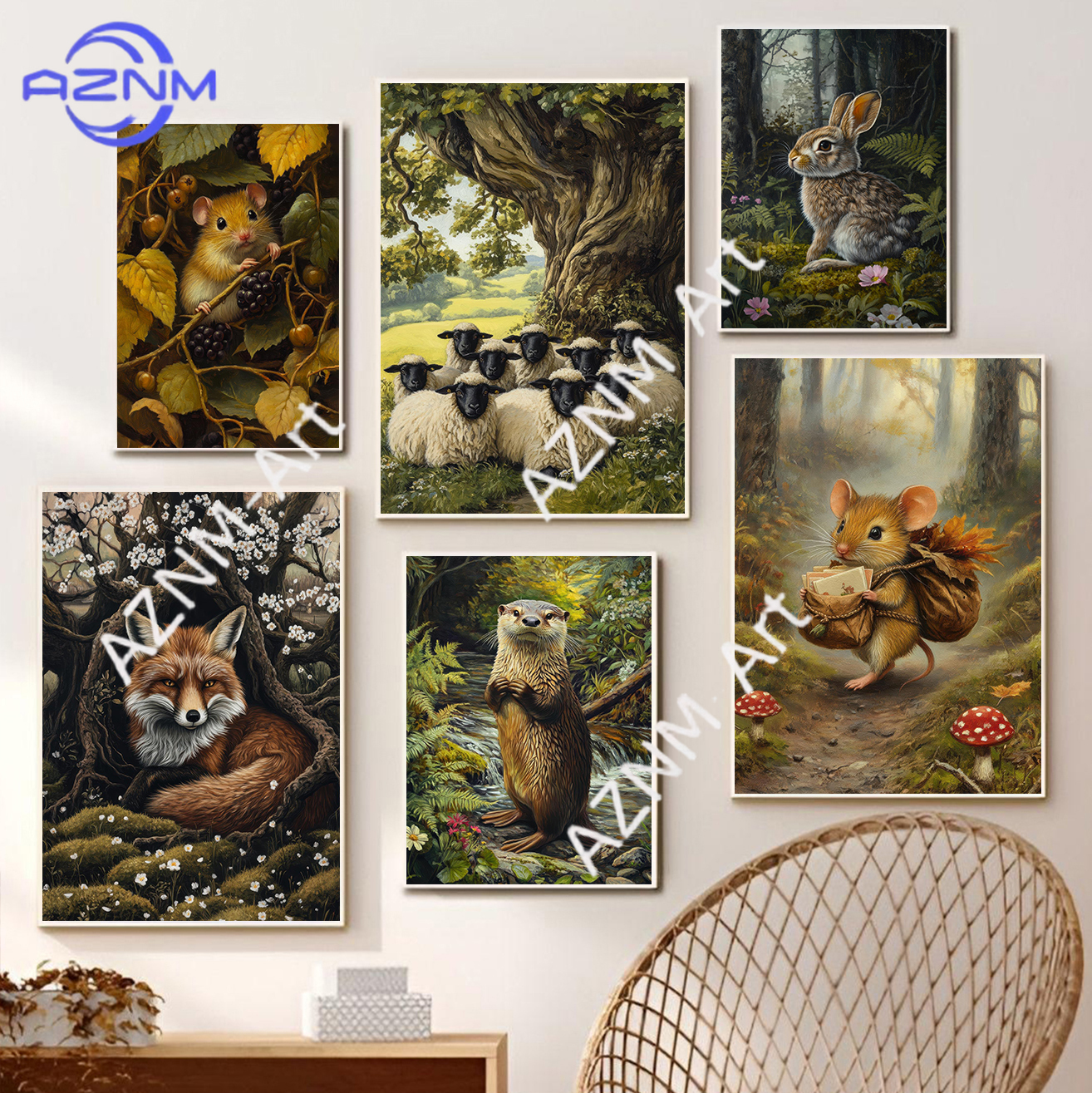 Spring Autumn Forest Lovely An - Art Craft Love บทวิจารณ์และราคา