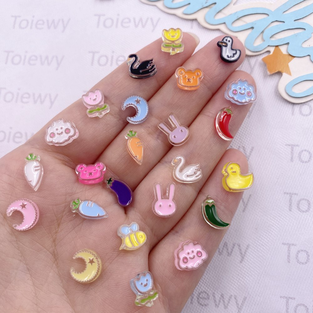 50PCS Mixed Rabbit Flower Radi - Art Craft Rabbit บทวิจารณ์และราคา