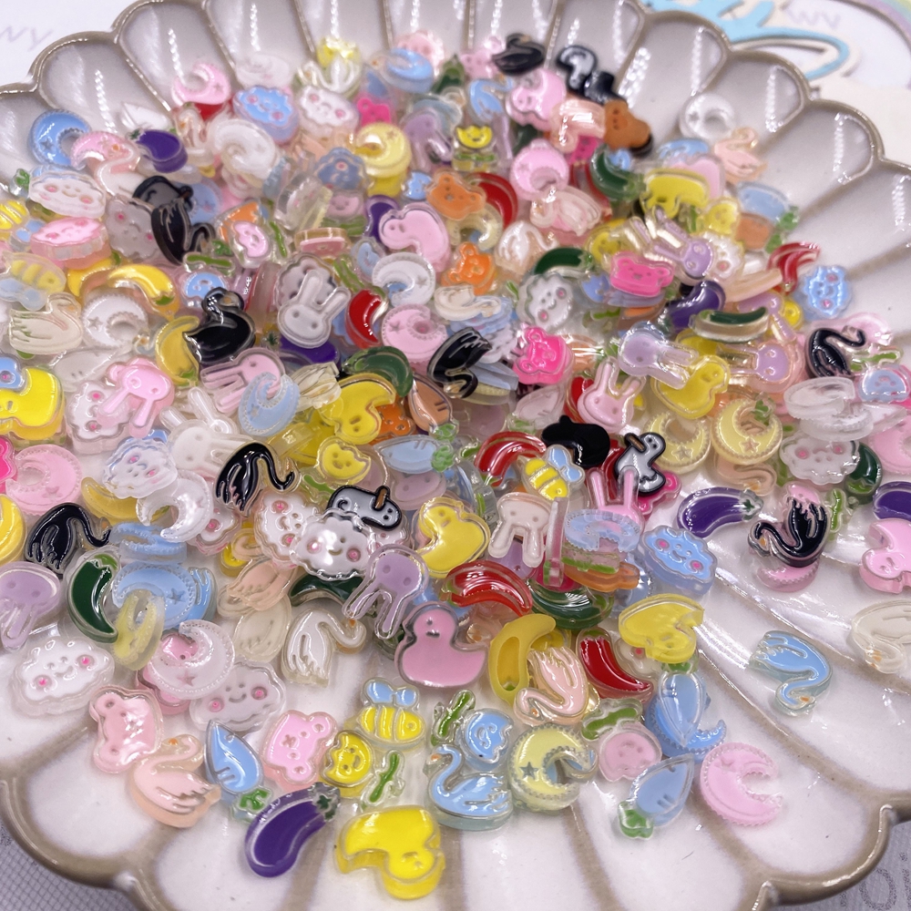 50PCS Mixed Rabbit Flower Radi - Art Craft Rabbit บทวิจารณ์และราคา