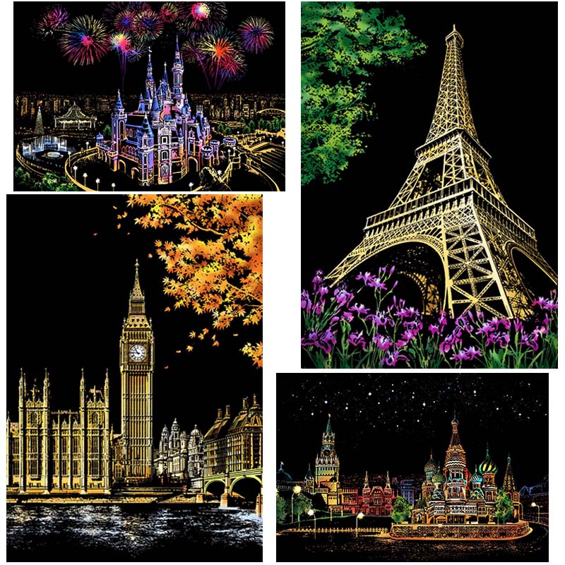 New Creative Magic Scratch Art - Art Craft Notebook บทวิจารณ์และราคา