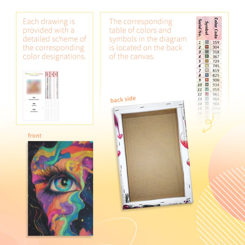 PhotoCustom Framed Colorful Bi - Art Craft Ideas With Paper บทวิจารณ์และราคา