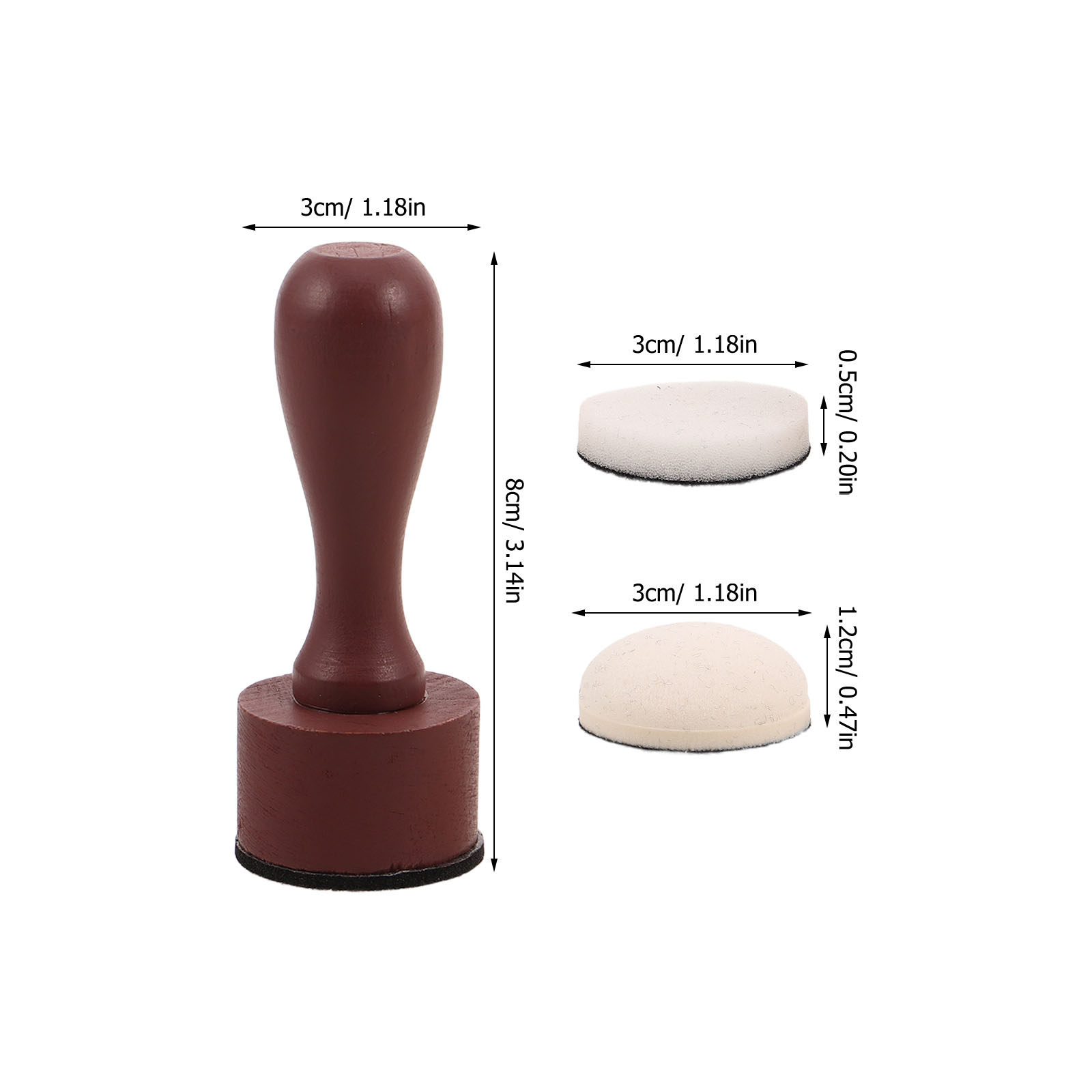 1 Set Mini Round Ink Blending  - Art Craft Blend บทวิจารณ์และราคา