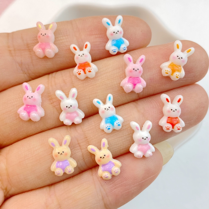 50Pcs New Mixed Nail Art Resin - Art Craft Rabbit บทวิจารณ์และราคา