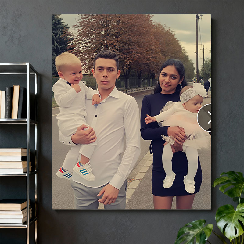 Personalized Custom Canvas Wal - Art Craft Love บทวิจารณ์และราคา