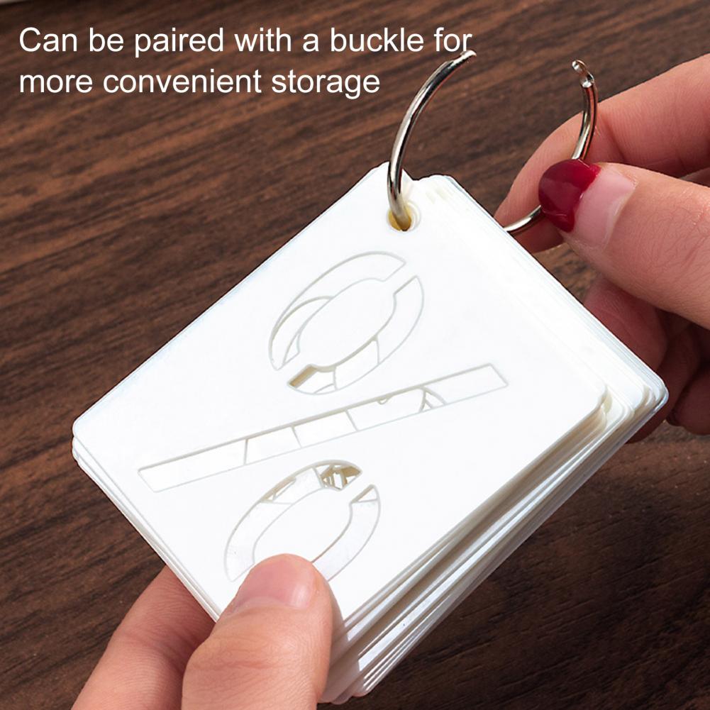 Wedding Letter Stencils 42pcs  - Letter S Art Craft บทวิจารณ์และราคา