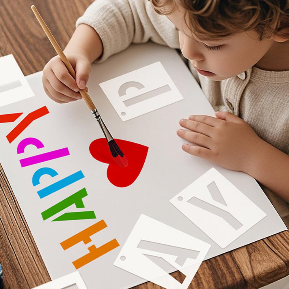 Wedding Letter Stencils 42pcs  - Letter S Art Craft บทวิจารณ์และราคา