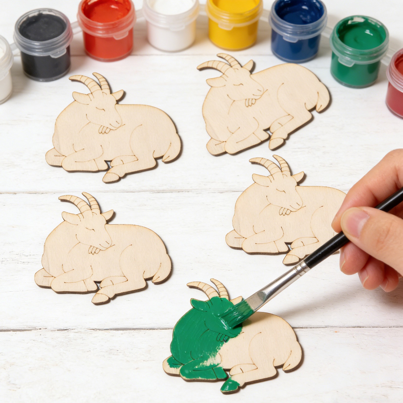 10pcs/set Unfinished Wood Shee - Art Craft Home บทวิจารณ์และราคา