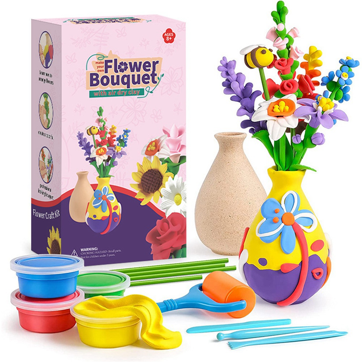 CYL-Flower Craft Kit for Kid C - Art And Craft For Mother'S Day บทวิจารณ์และราคา