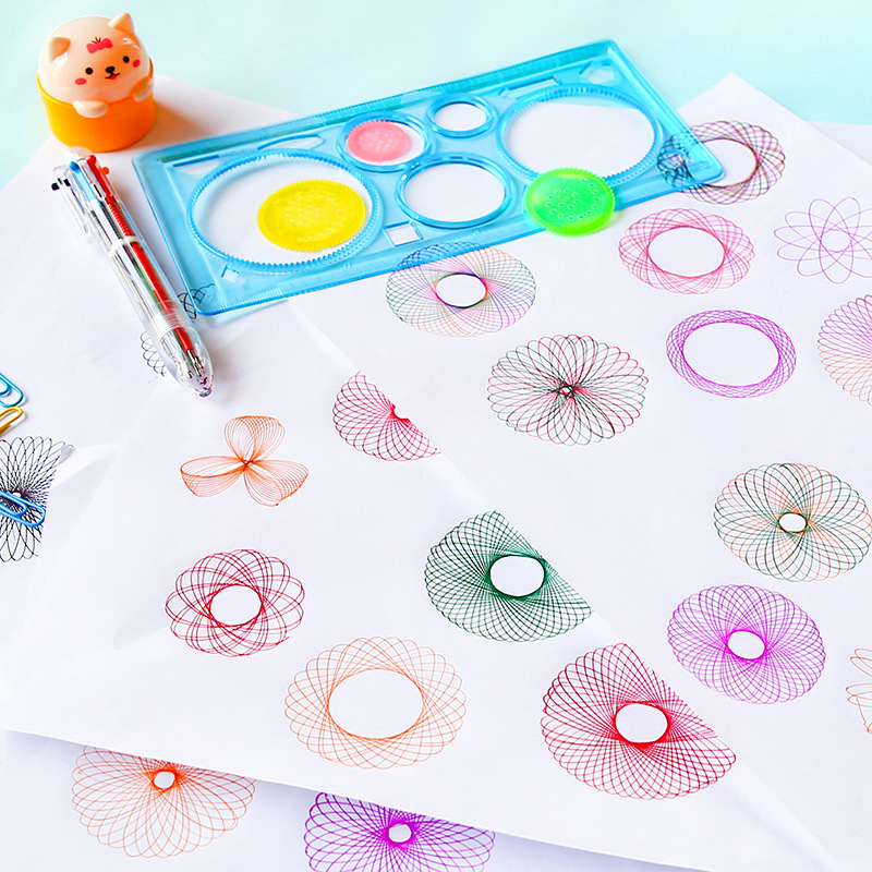 Geometry Spirograph Drawing Ru - Art Craft Template บทวิจารณ์และราคา