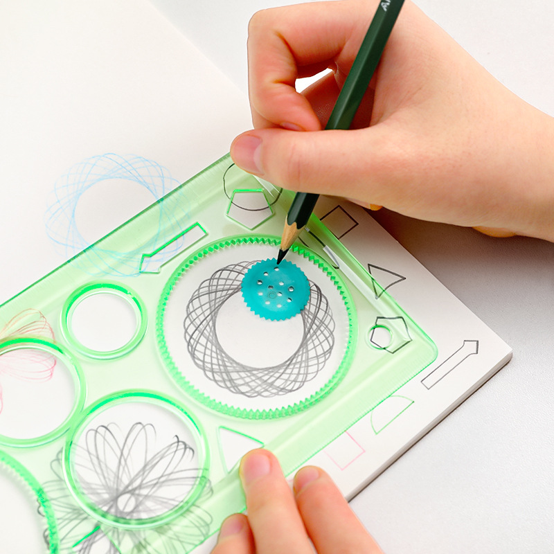 Geometry Spirograph Drawing Ru - Art Craft Template บทวิจารณ์และราคา