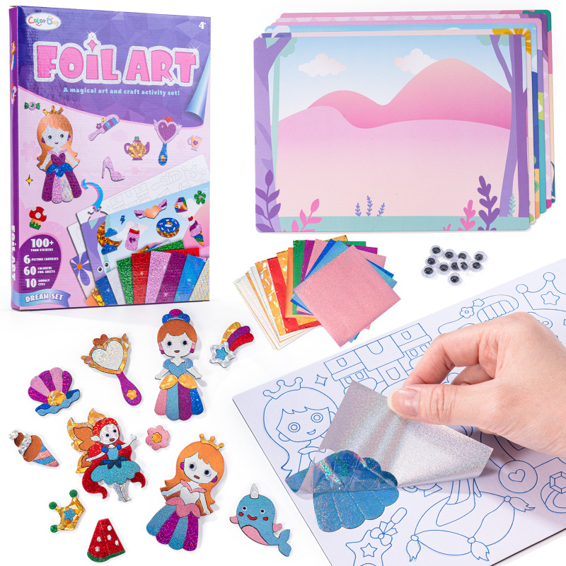 Foil Arts and Crafts for Kids  - Dinosaur And Craft บทวิจารณ์และราคา