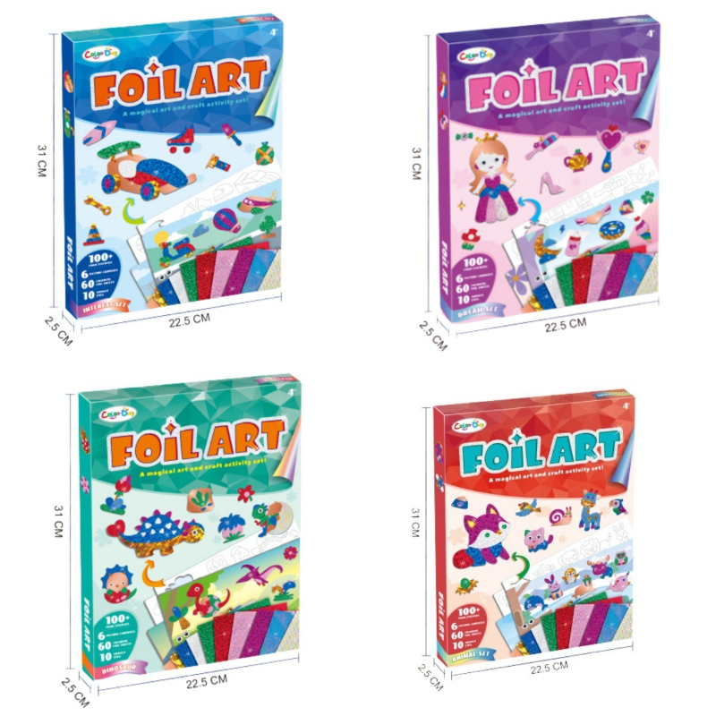 Foil Arts and Crafts for Kids  - Dinosaur And Craft บทวิจารณ์และราคา