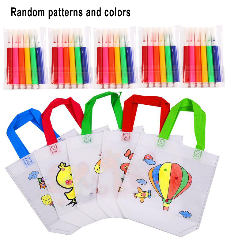 DIY Drawing Bag Graffiti Bag H - Art Craft Notebook บทวิจารณ์และราคา