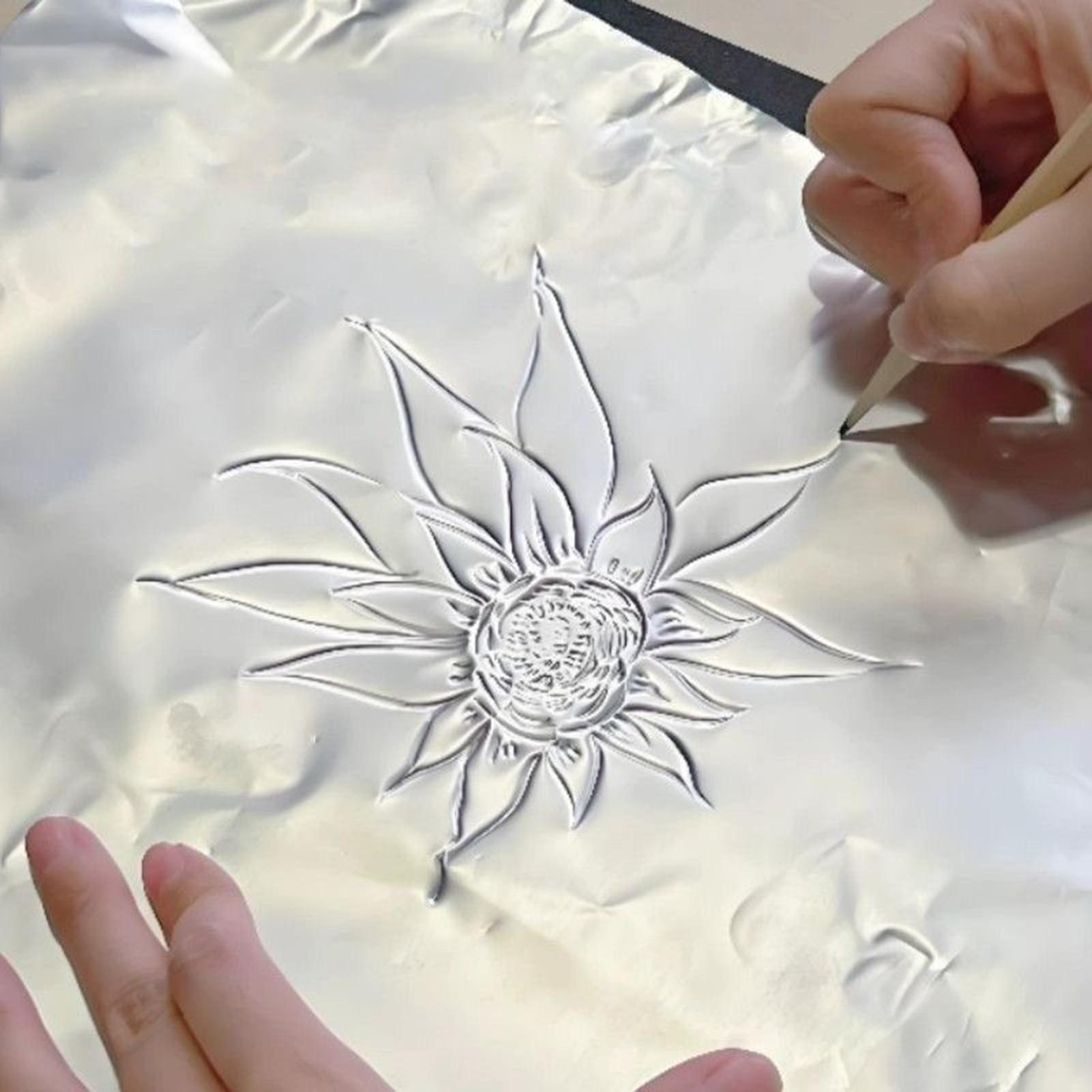 Foil Paper For Crafts 100 Piec - Art Craft Project บทวิจารณ์และราคา