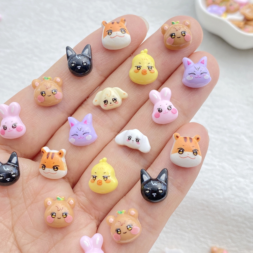 50pcs Mixed resin cartoon mini - Art Craft Rabbit บทวิจารณ์และราคา
