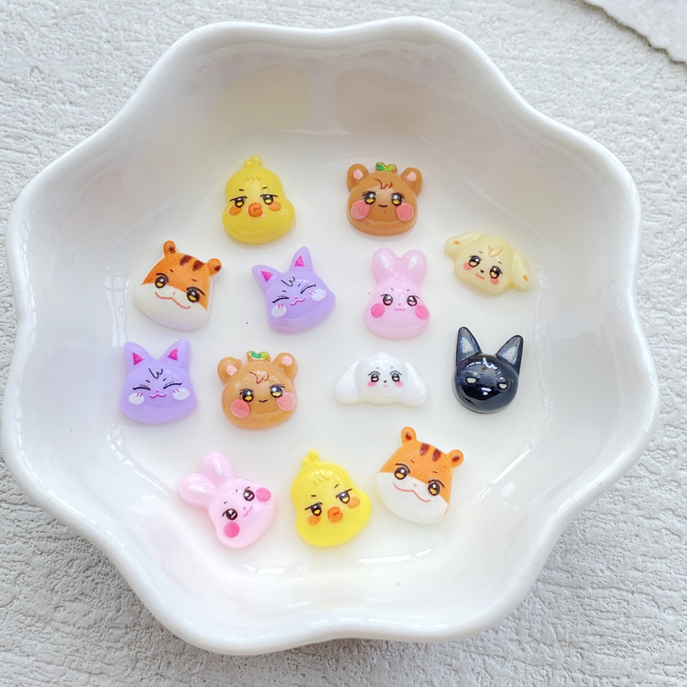 50pcs Mixed resin cartoon mini - Art Craft Rabbit บทวิจารณ์และราคา