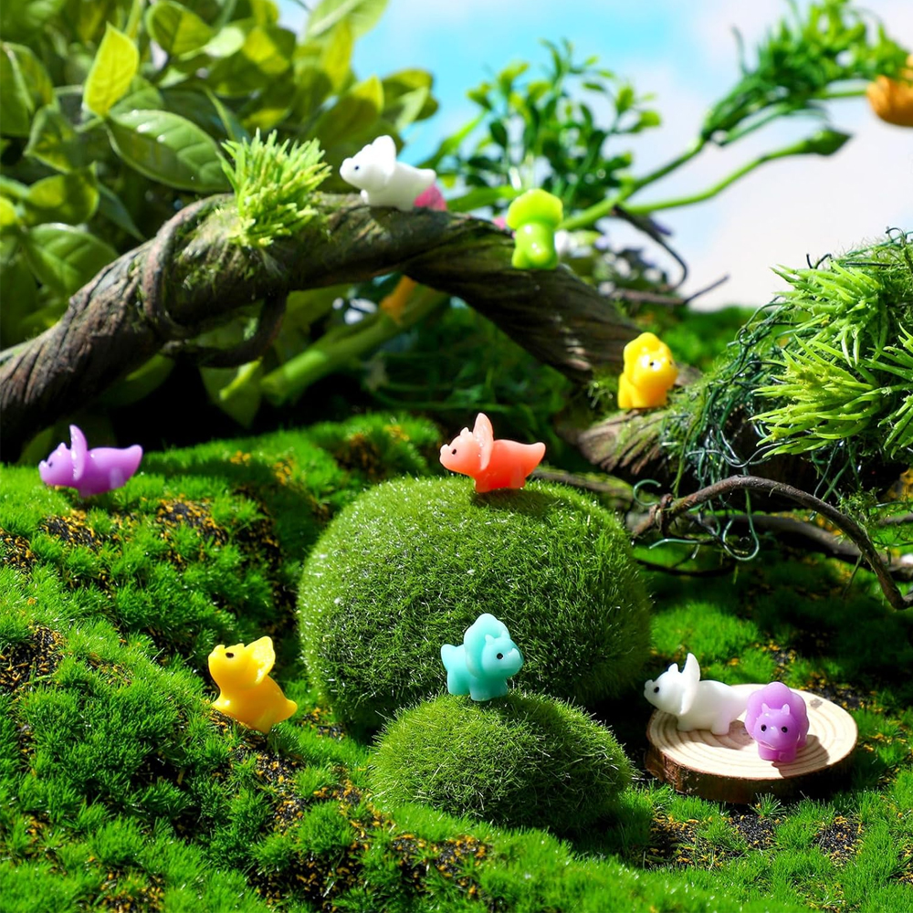 6/12pcs Mixed Color Mini Resin - Dinosaur And Craft บทวิจารณ์และราคา