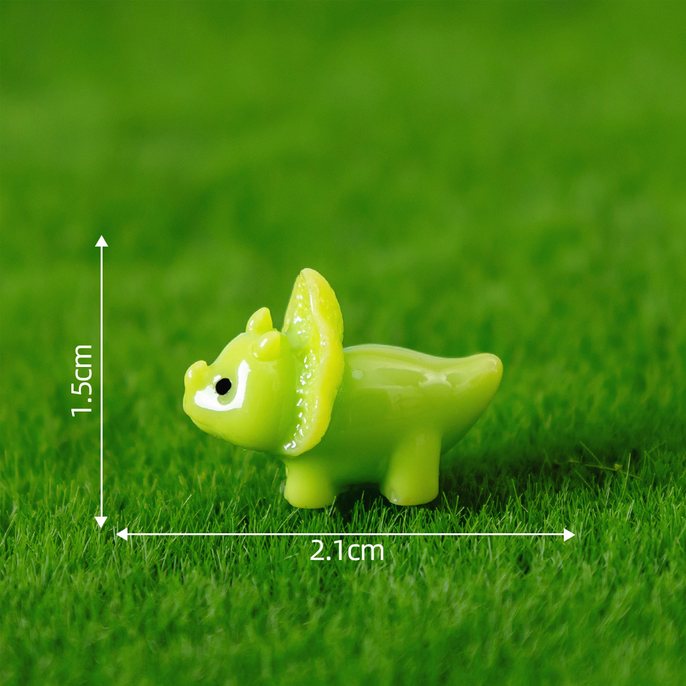 6/12pcs Mixed Color Mini Resin - Dinosaur And Craft บทวิจารณ์และราคา